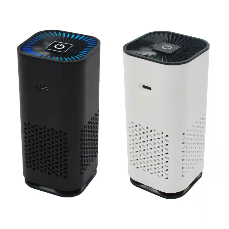 Car Air Purifier Portable Negative Ion Generator Remove Formaldehyde Dust Smoke Air Freshen Washer For Home Car