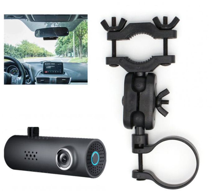 Car Rearview Mirror Driving Recorder Bracket Holder for Xiaomi DVR 70 Minutes Wifi Cam Mount 360 Degree Rotating Support Holder