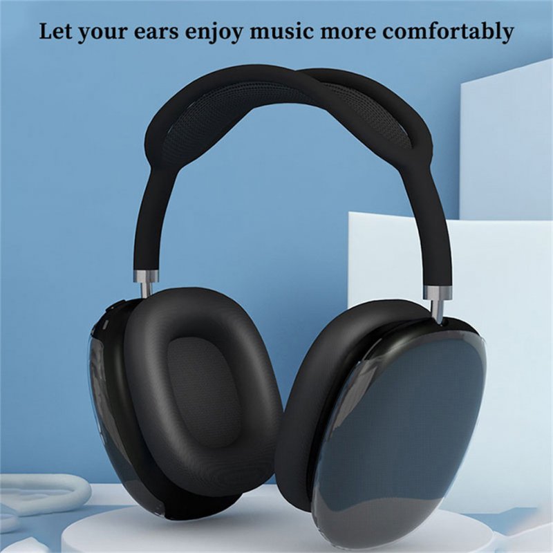 P9 Wireless Headset On-Ear Stereo Earphones Noise Cancelling Ear Buds With Mic For Cell Phone Computer Laptop Sports black