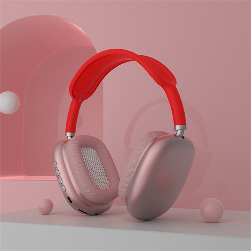 P9 Wireless Headset On-Ear Stereo Earphones Noise Cancelling Ear Buds With Mic For Cell Phone Computer Laptop Sports black