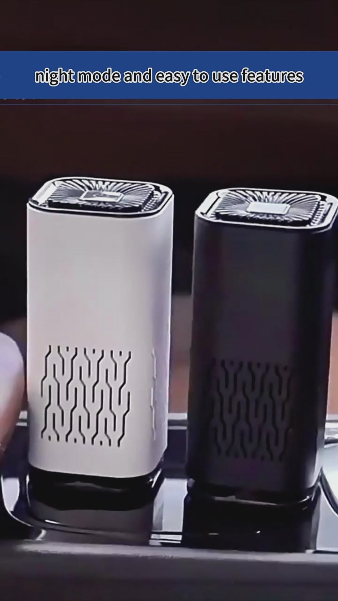 Car Air Purifier Portable Negative Ion Generator Remove Formaldehyde Dust Smoke Air Freshen Washer For Home Car
