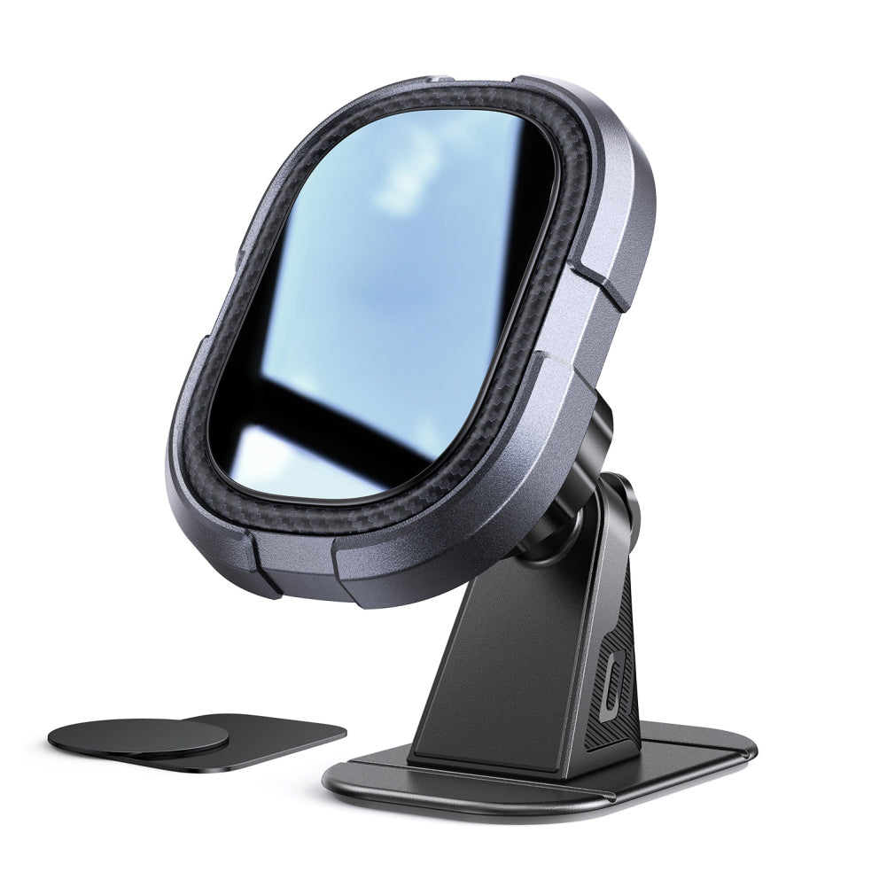 Universal Air Vent Car Mount 360 Degree Rotation Magnetic Cell Phone Holder Shockproof Cell Phone Holder Vehicle Air Vent Car Phone Mount Cell Phone Car Mount Accessories Dashboard model [gray]